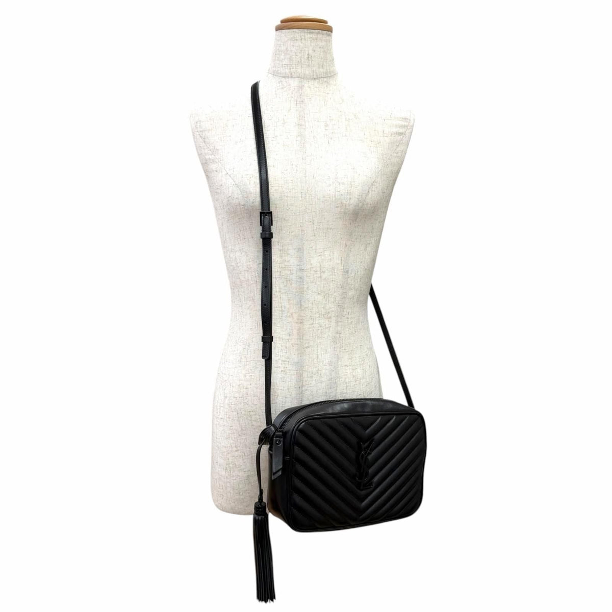 Saint Laurent Paris Roux Camera Bag Leather Shoulder Bag