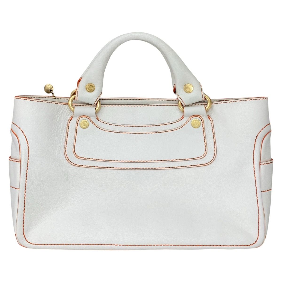 Celine Boogie Bag Leather Tote Bag