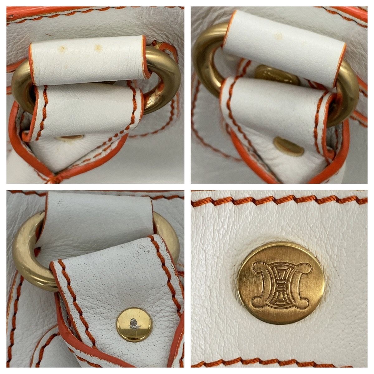 Celine Boogie Bag Leather Tote Bag