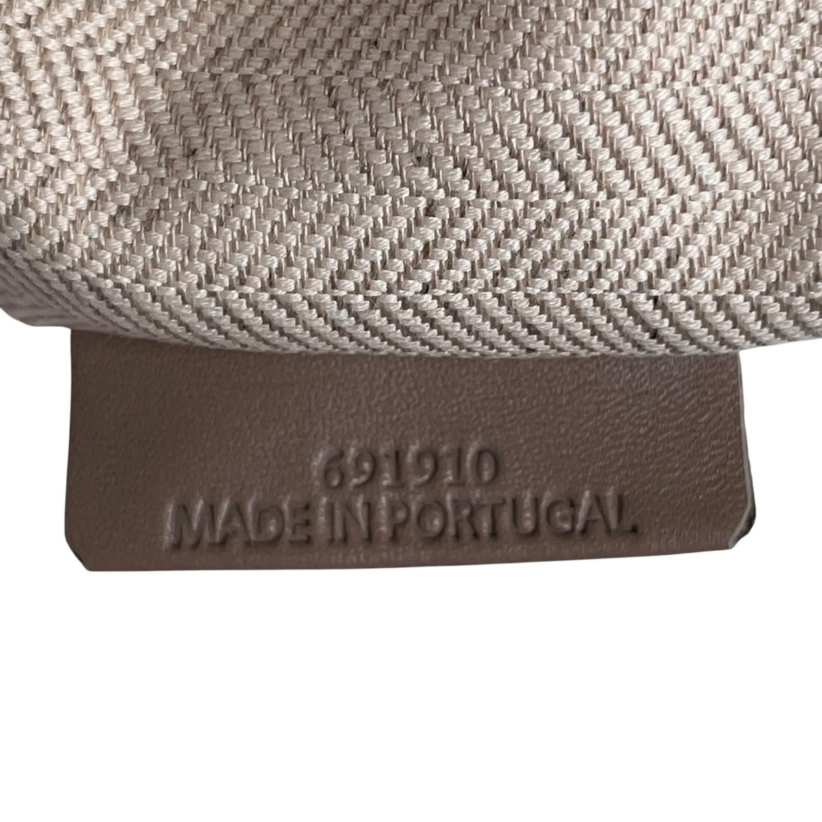 Loewe Pouch Drawstring Logo Patch Stripe Pattern Drawstring Bag
