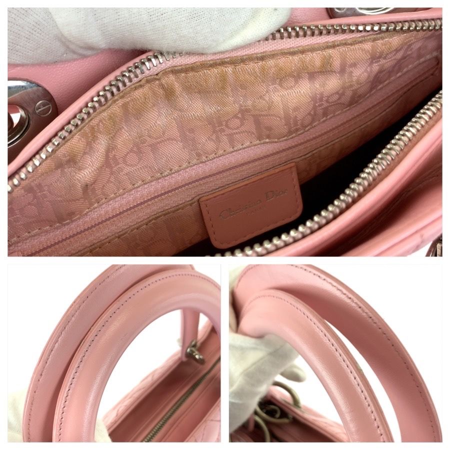 Dior Lady Dior Cannage Lambskin Handbag