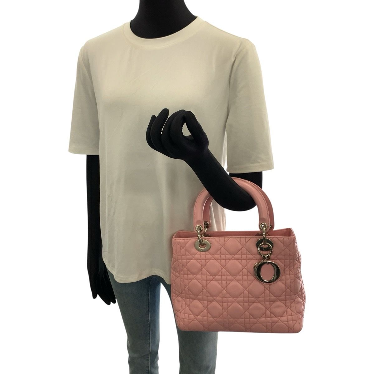 Dior Lady Dior Cannage Lambskin Handbag