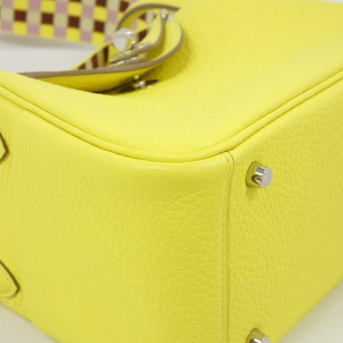 Hermes MAXI QUADRILLE Lindy Mini Clemence Shoulder Bag