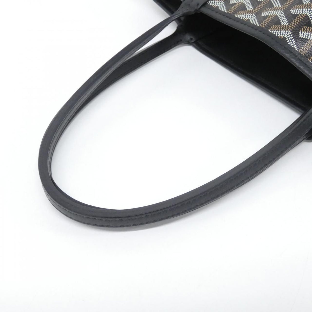 Goyard Anjou Mini Coated Canvas Leather Bag