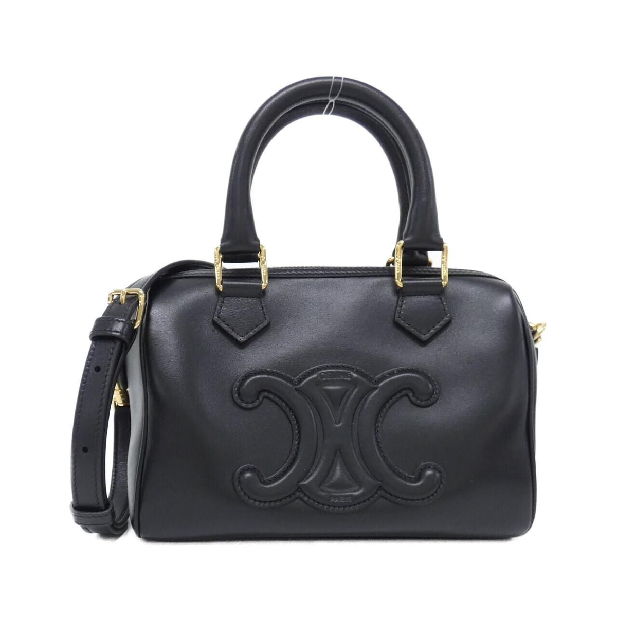 Celine Small Boston Cuir Triomphe Boston Bag