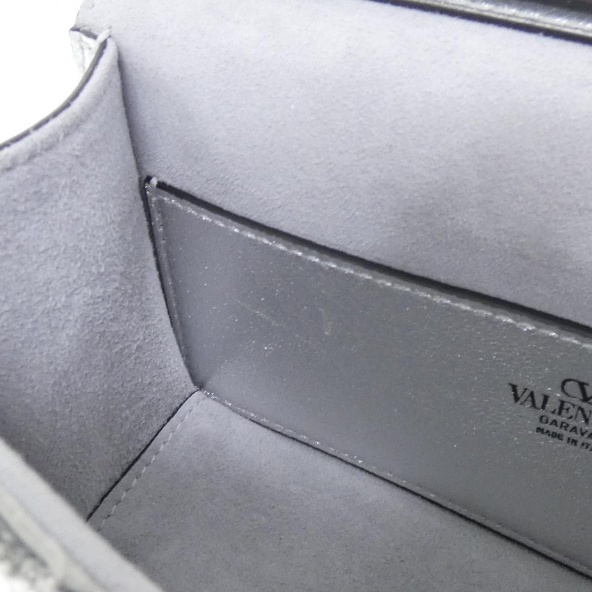 Valentino Garavani Sequin Leather Pearl Shoulder Bag