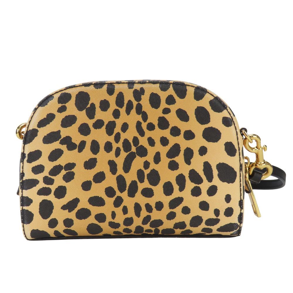 MARC JACOBS Leopard Leather Shoulder Bag