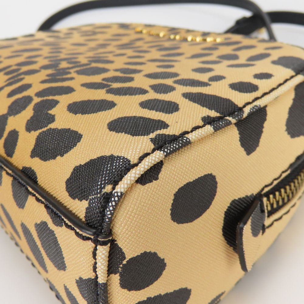 MARC JACOBS Leopard Leather Shoulder Bag