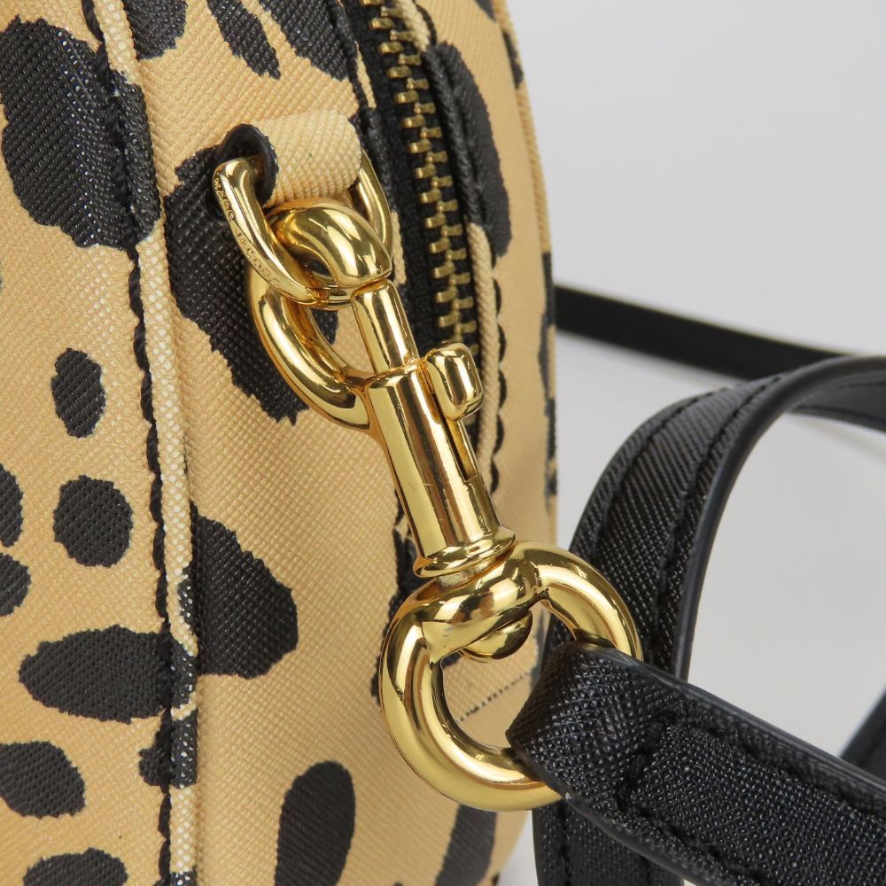 MARC JACOBS Leopard Leather Shoulder Bag