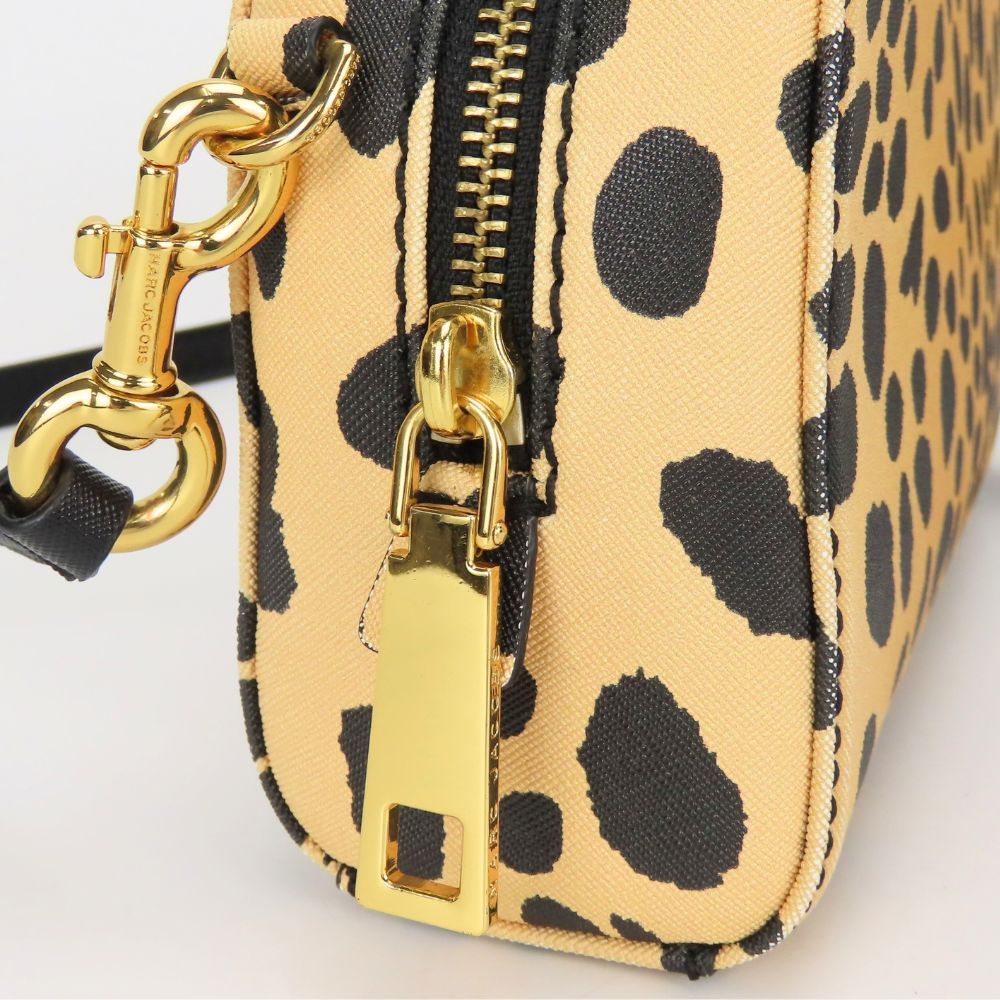 MARC JACOBS Leopard Leather Shoulder Bag