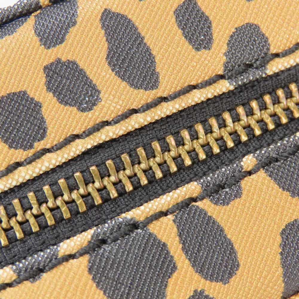 MARC JACOBS Leopard Leather Shoulder Bag