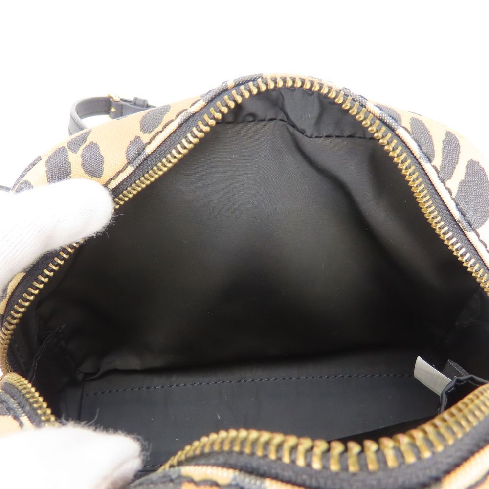 MARC JACOBS Leopard Leather Shoulder Bag