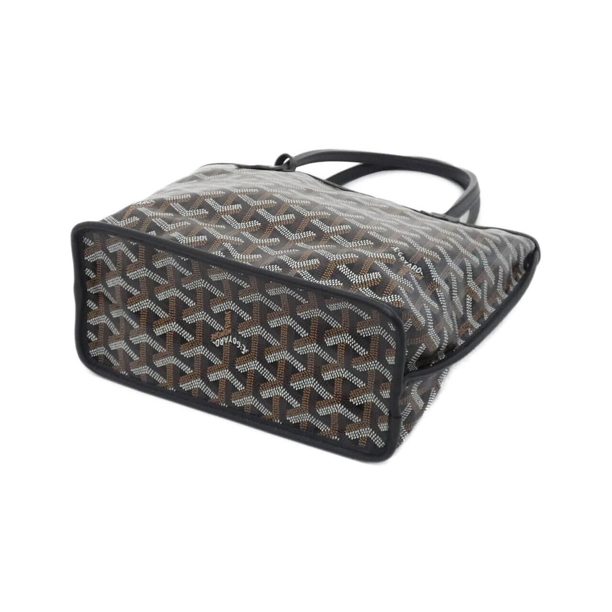 Goyard Anjou Mini Coated Canvas Leather Bag