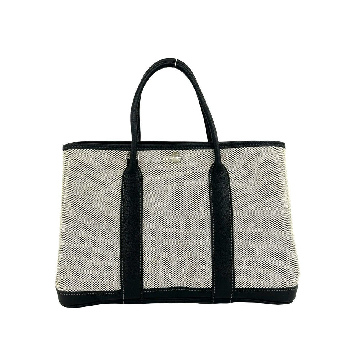 Hermes Garden Party TPM Toile H Canvas Buffalo 2way bag