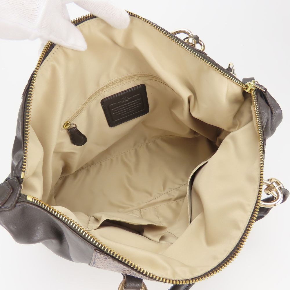 COACH Leather 2way Bag