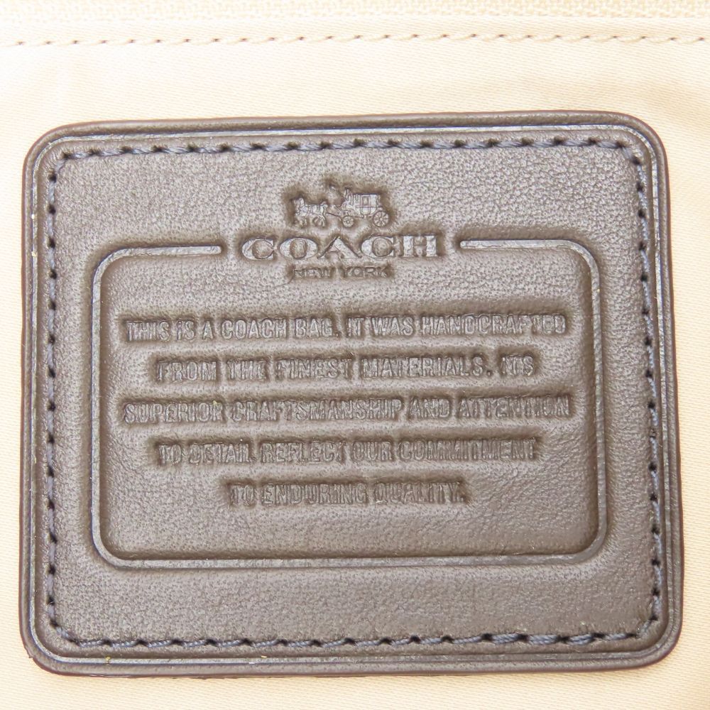 COACH Leather 2way Bag