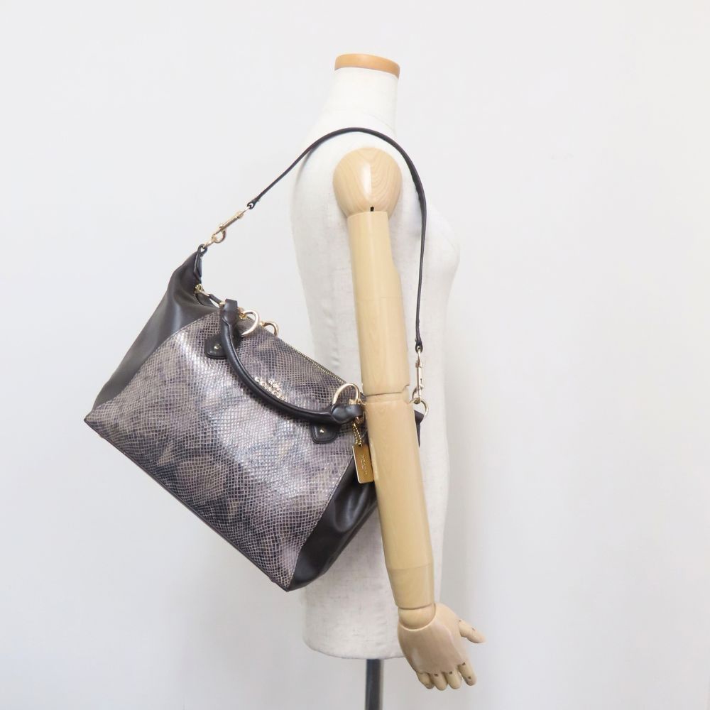 COACH Leather 2way Bag