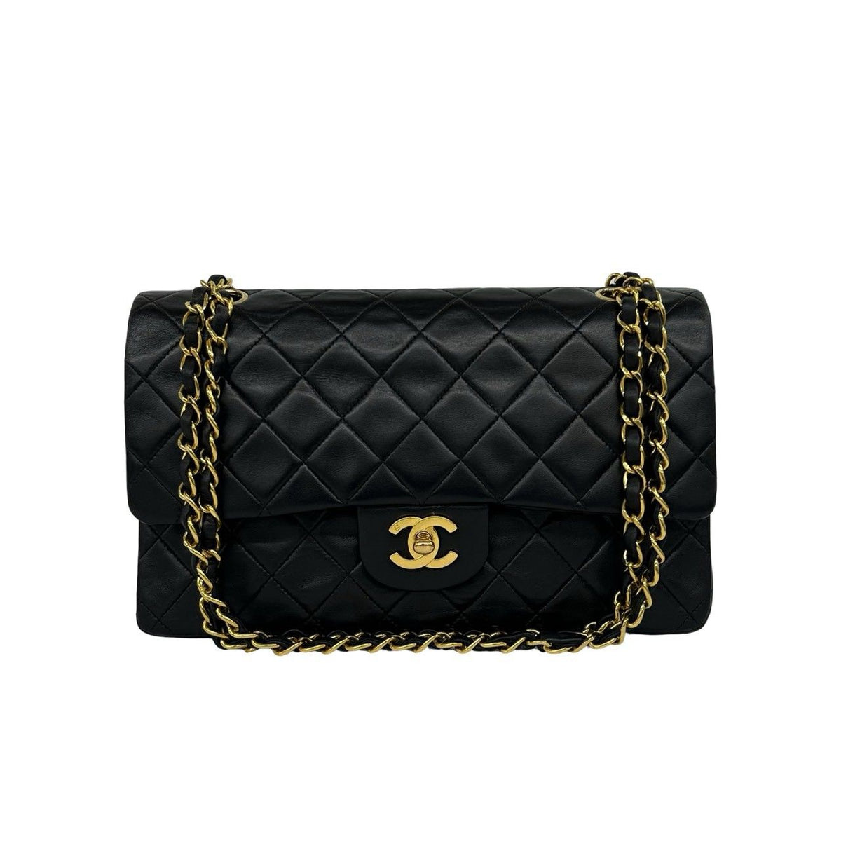 CHANEL Matelasse Lambskin Shoulder Bag