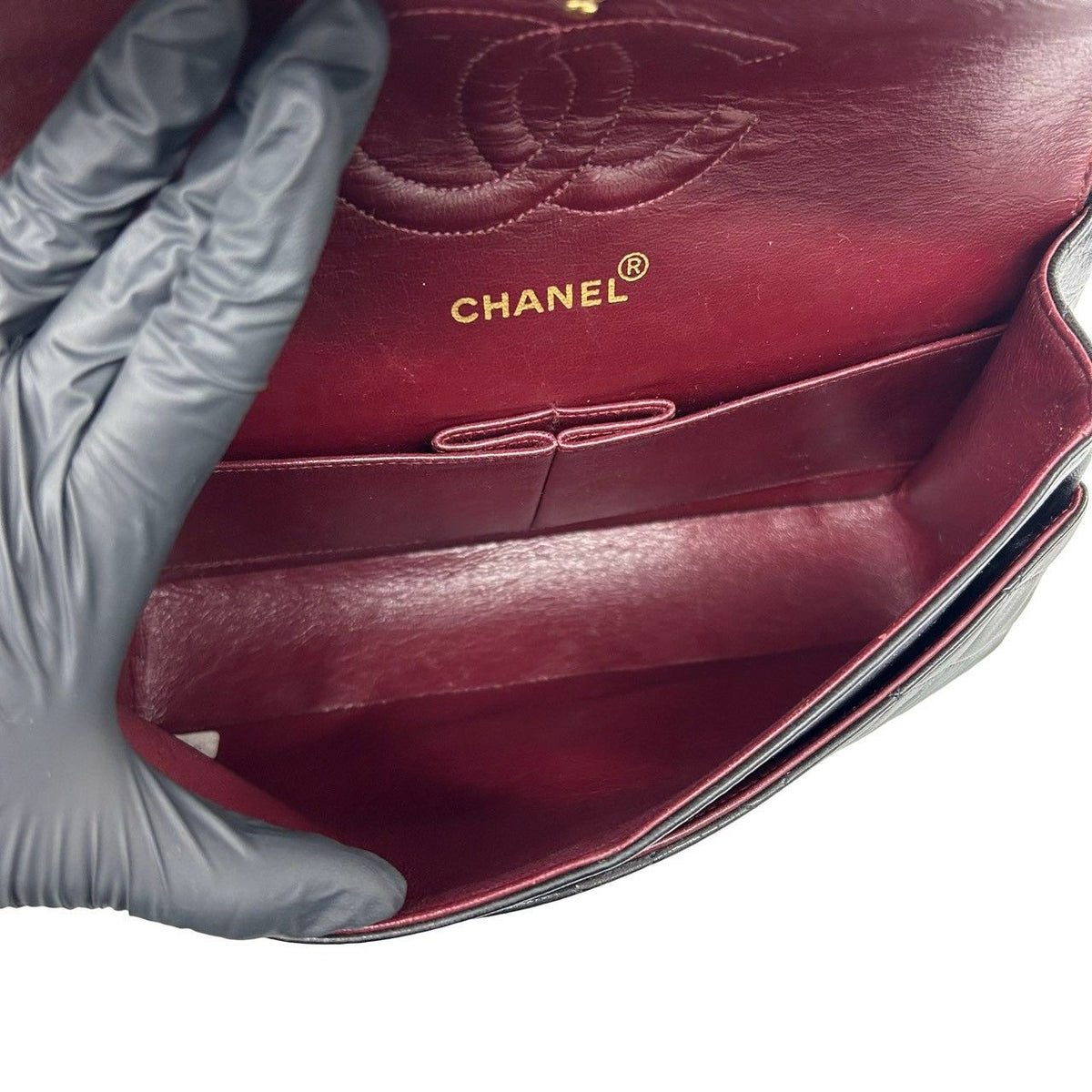 CHANEL Matelasse Lambskin Shoulder Bag