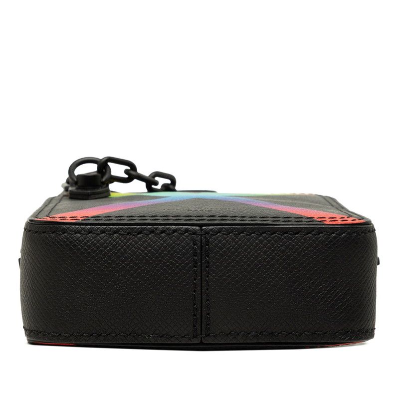 Louis Vuitton Danube Messenger Taiga Rainbow Shoulder Bag