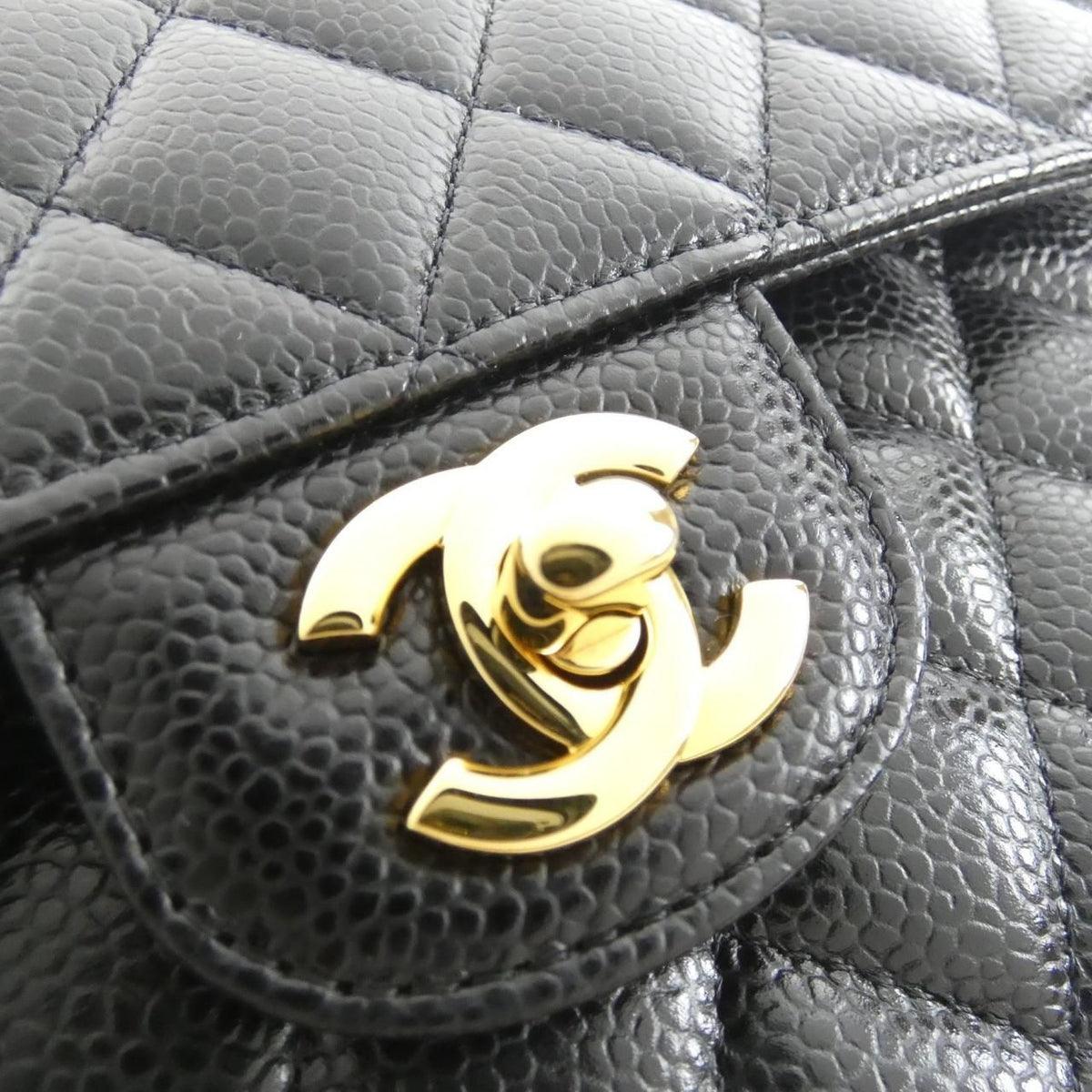 Chanel Caviar Skin Shoulder Bag
