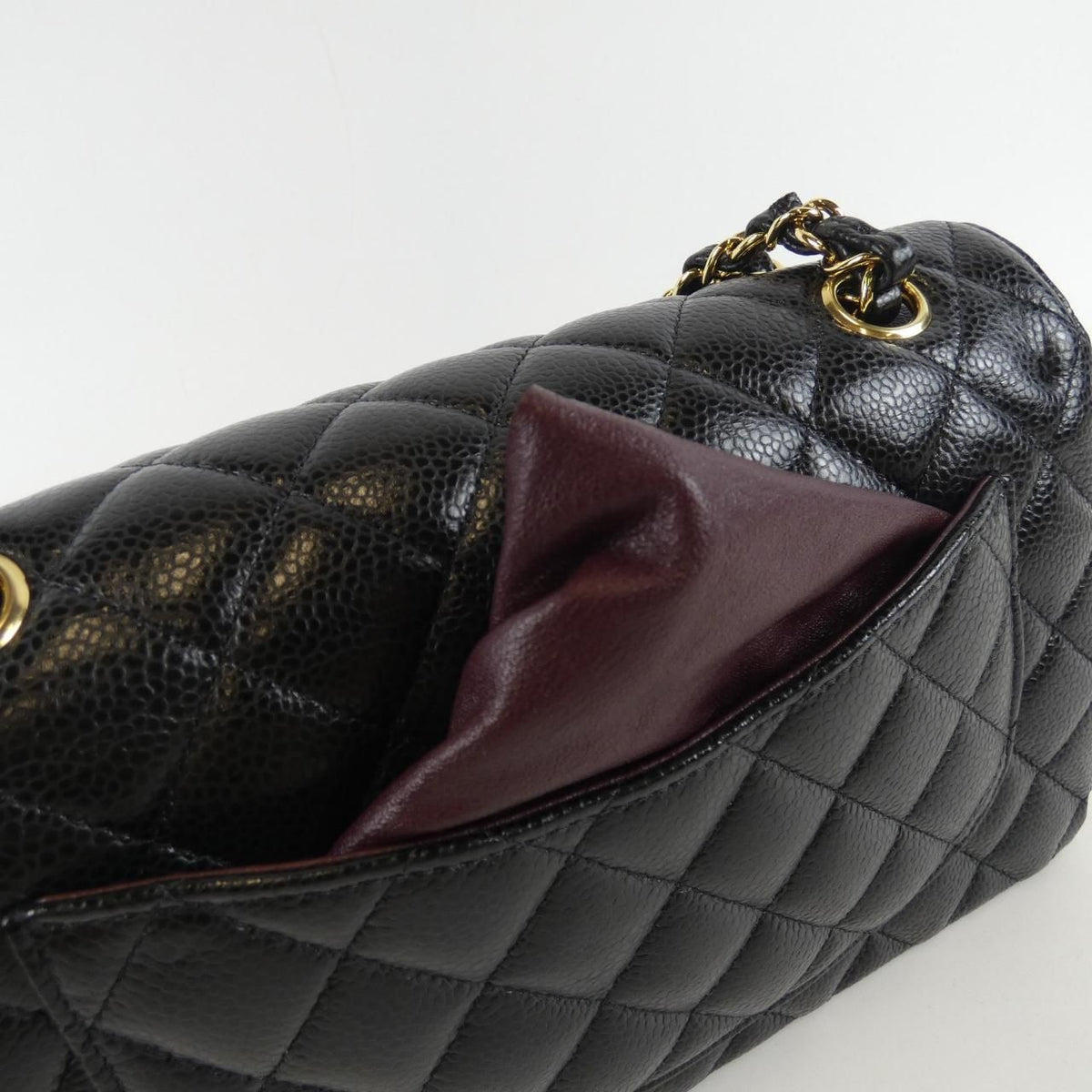 Chanel Caviar Skin Shoulder Bag