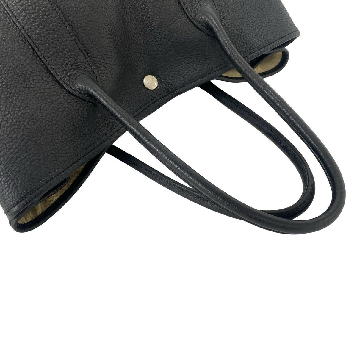 Hermes Garden Party Negonda Leather Tote Bag