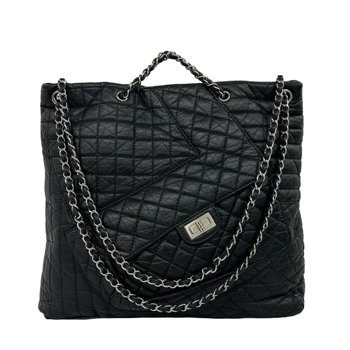 Chanel 2.55 Matelasse Leather Shoulder Bag
