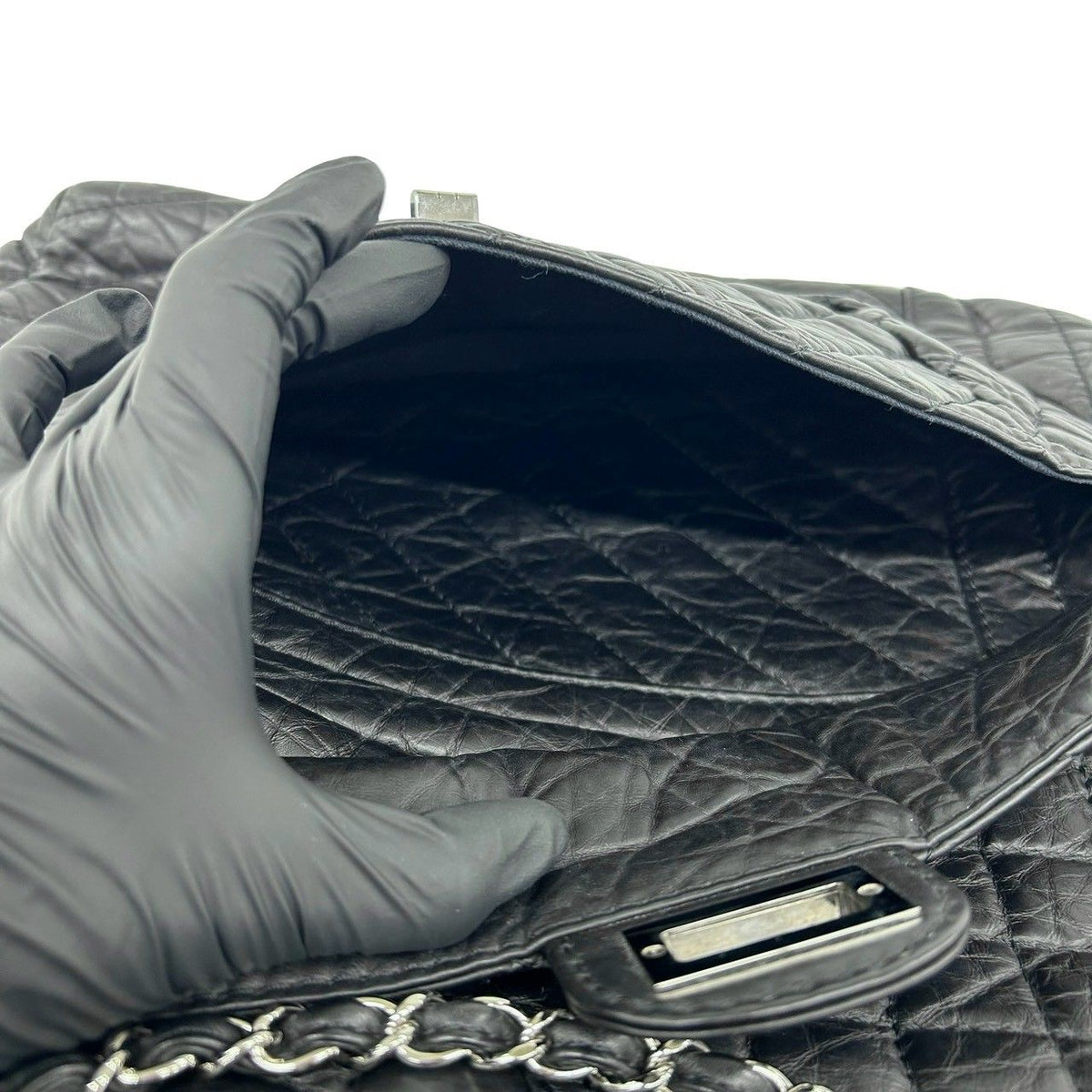 Chanel 2.55 Matelasse Leather Shoulder Bag