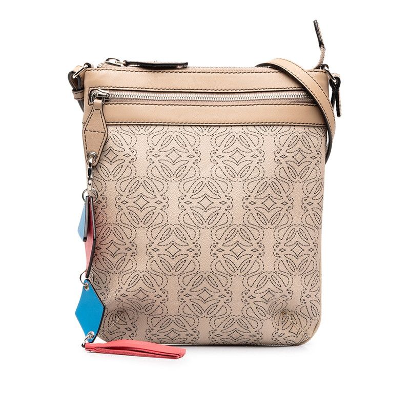 Loewe Anagram Tassel PVC Shoulder Bag