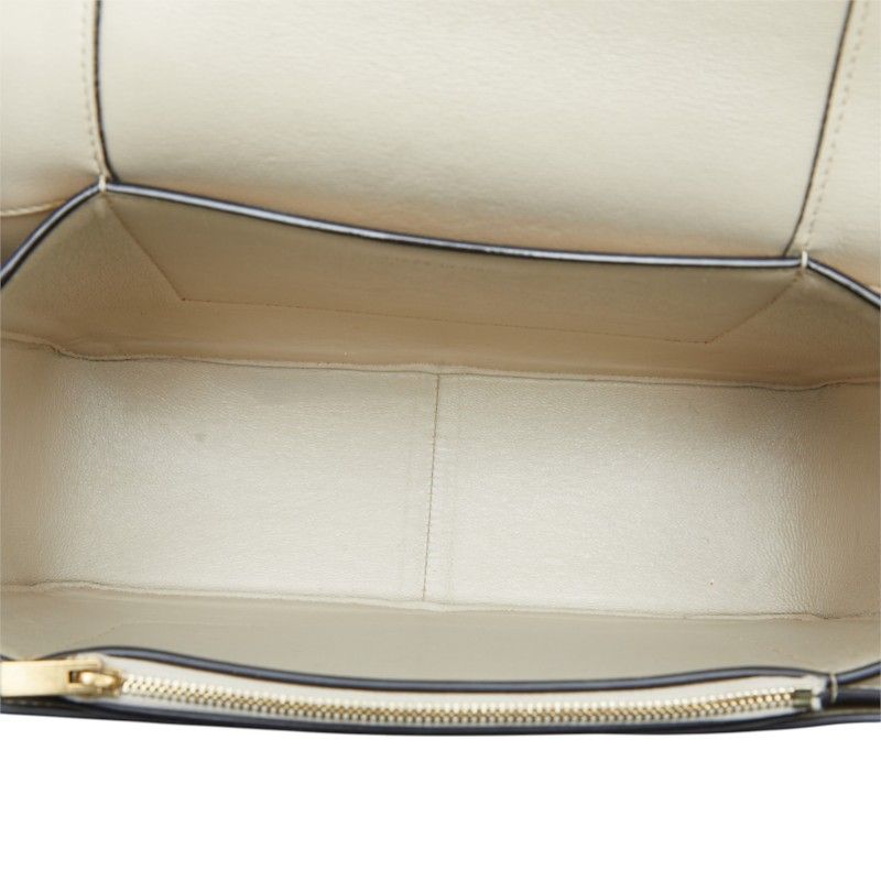 CELINE Frame Medium Leather Shoulder Bag