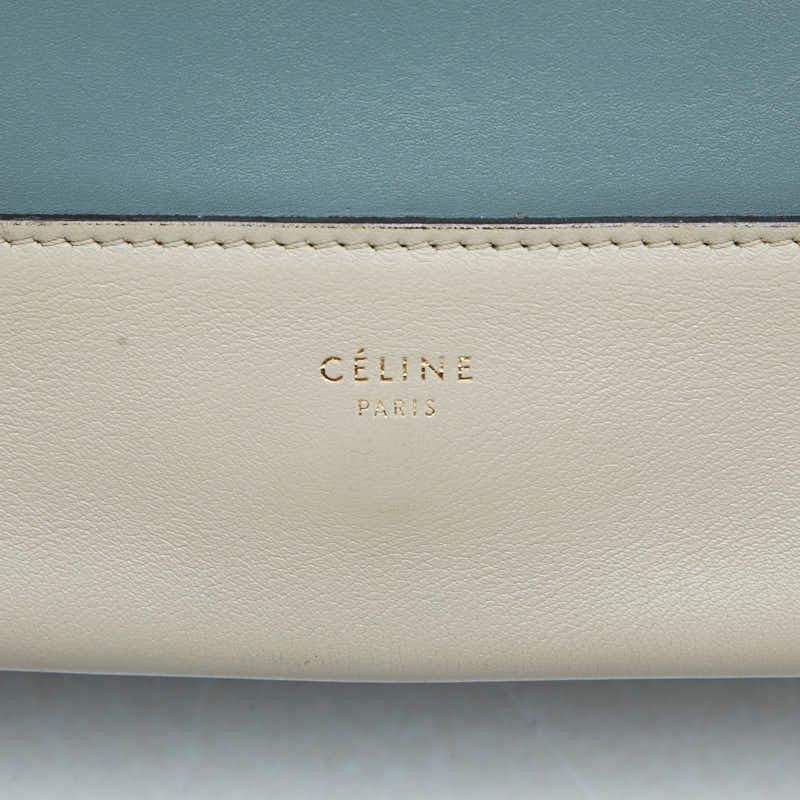 CELINE Frame Medium Leather Shoulder Bag