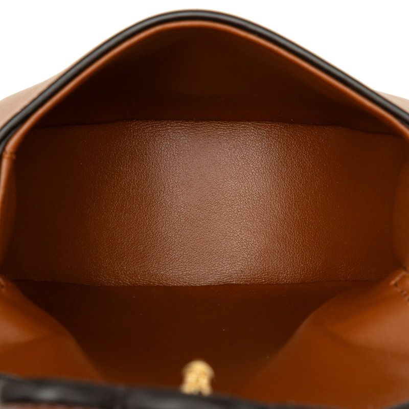 CELINE Triomphe Mini Buzas Cuir Leather Shoulder Bag