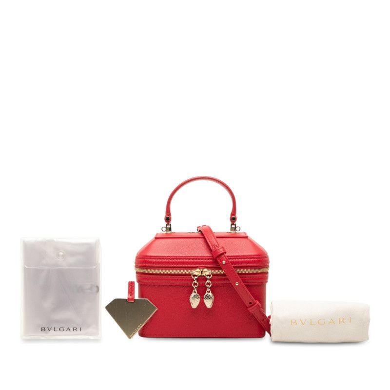 Bvlgari Serpenti Leather 2way Bag