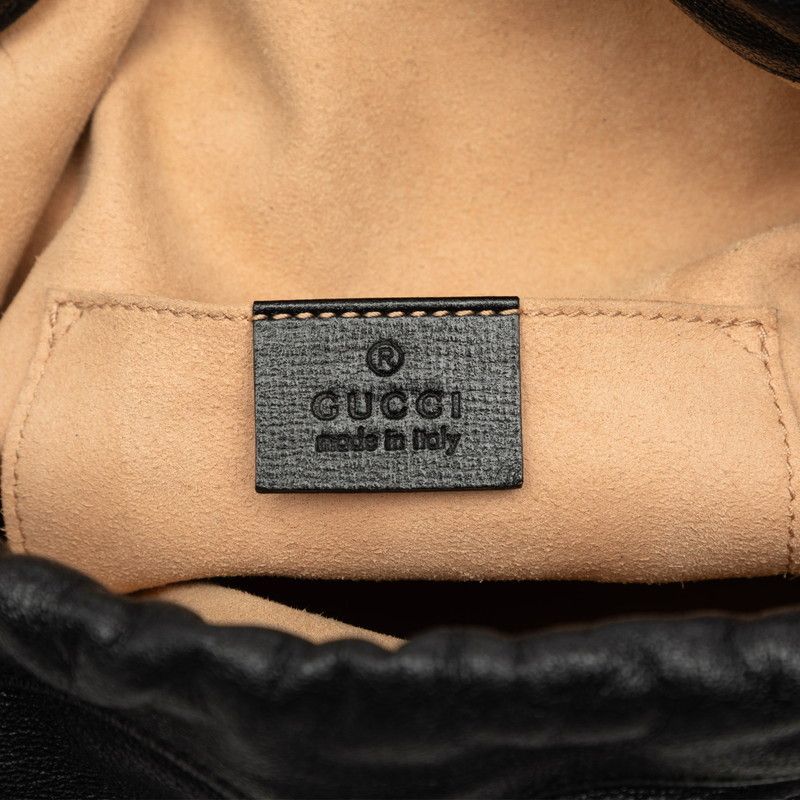 Gucci Horsebit 1955 Leather Bucket Bag