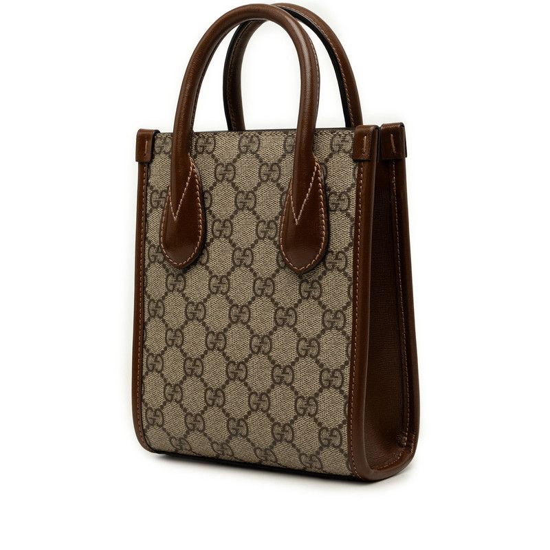 Gucci GG Supreme Interlocking G PVC 2way bag