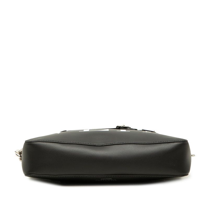 Valentino VLTN Logo Rockstuds Leather 2way Shoulder Bag