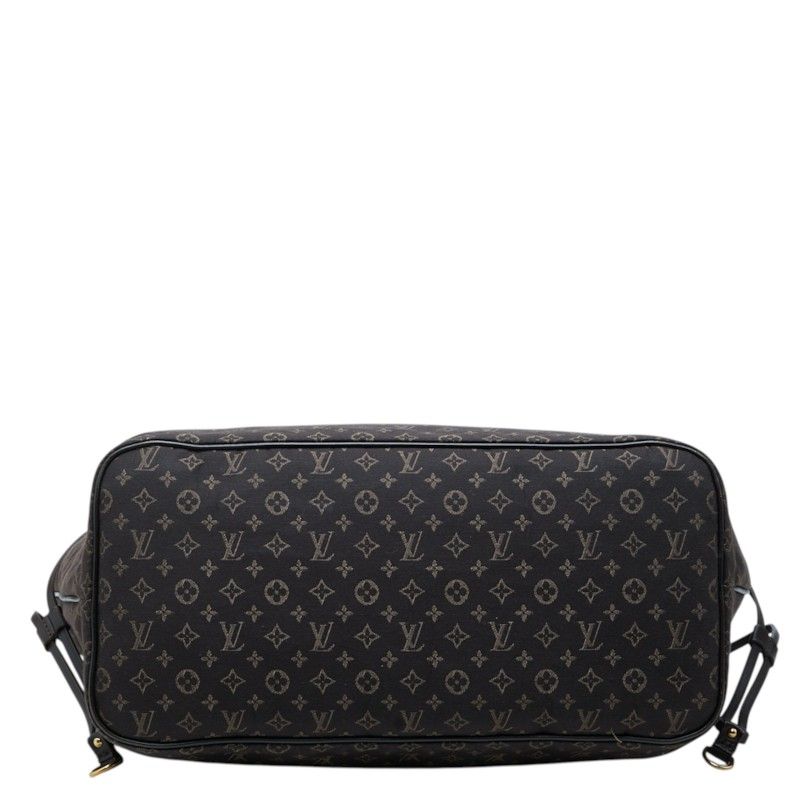 Louis Vuitton Monogram Idylle Neverfull MM Canvas Leather Tote Bag