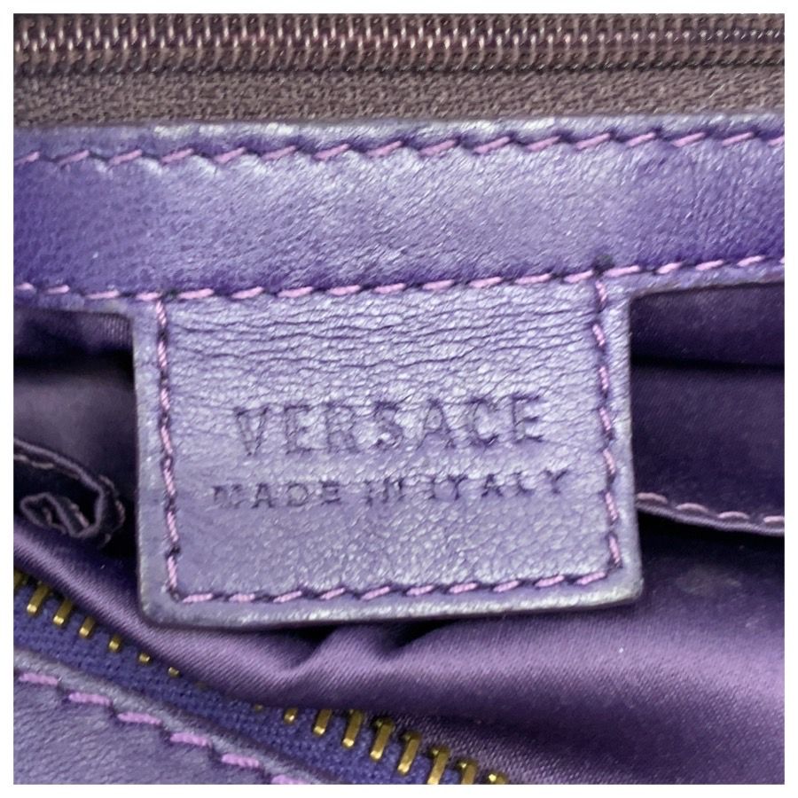 Versace Medusa Patent Tote Bag
