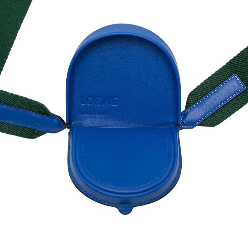 Loewe Anagram Heel Pouch Leather Shoulder Bag