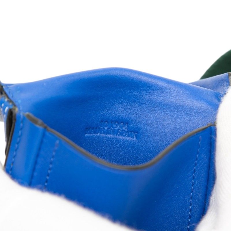 Loewe Anagram Heel Pouch Leather Shoulder Bag