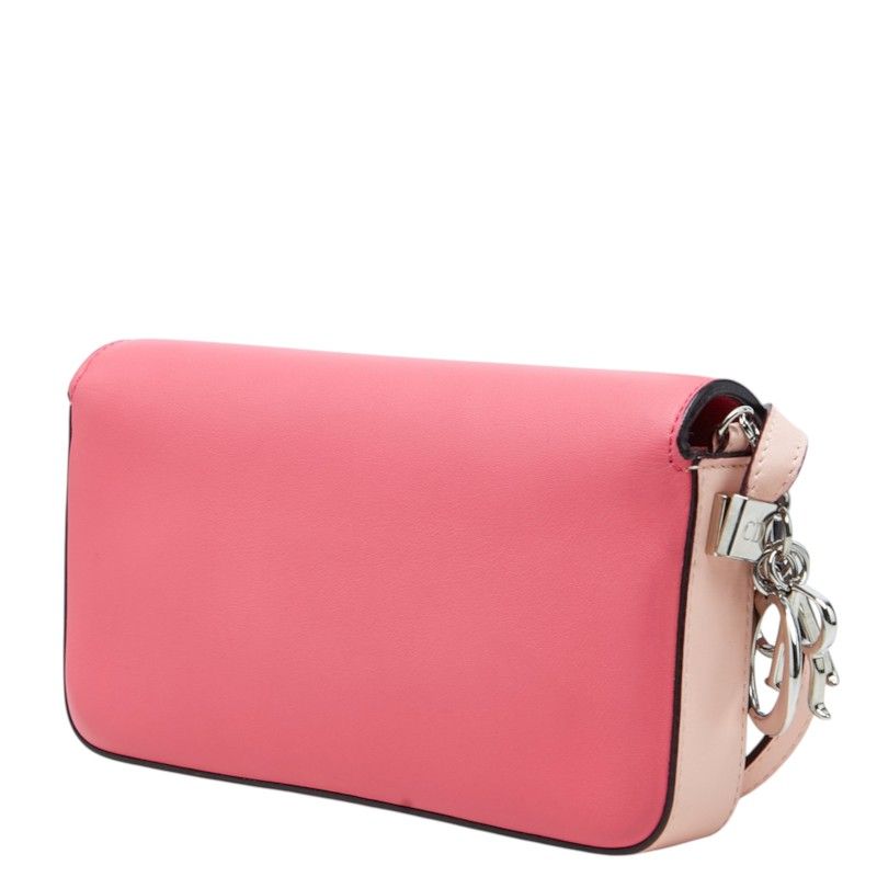 Dior Diorissimo Promenade Envelope Leather Shoulder Bag