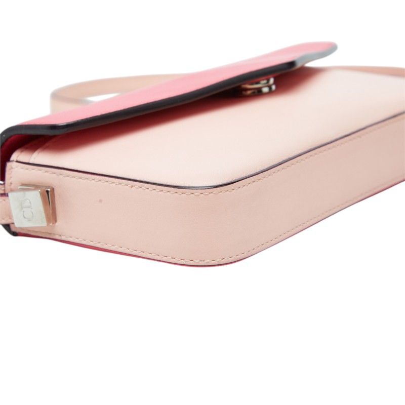 Dior Diorissimo Promenade Envelope Leather Shoulder Bag