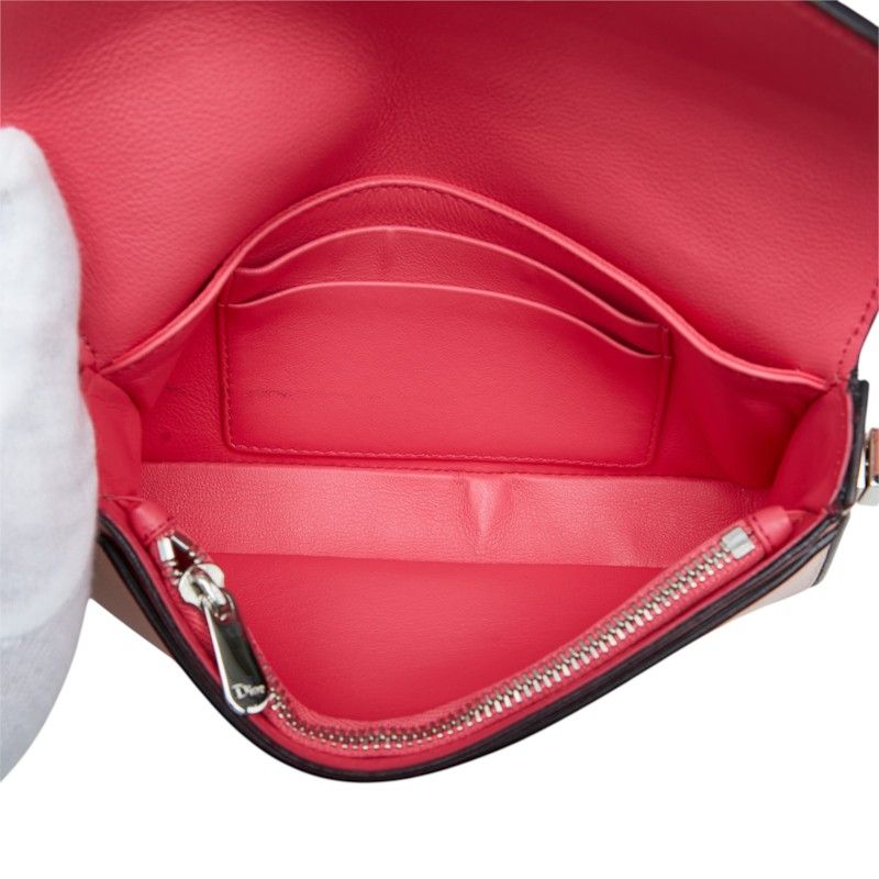 Dior Diorissimo Promenade Envelope Leather Shoulder Bag