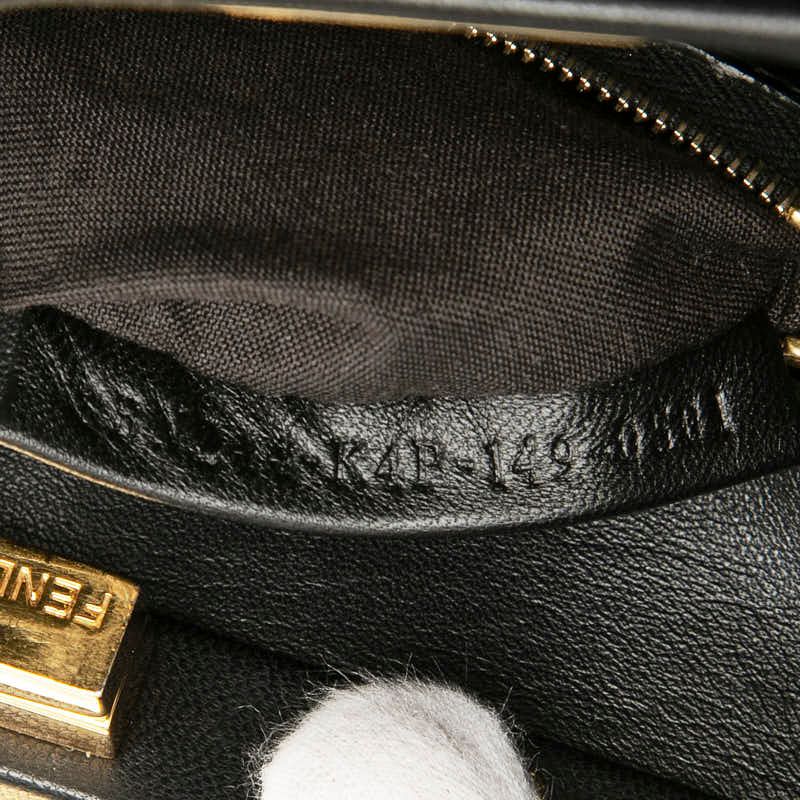 Fendi Peekaboo Mini Leather 2way Bag