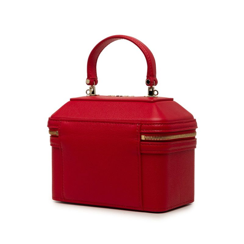 Bvlgari Serpenti Jewelry Box Leather 2way Shoulder Bag