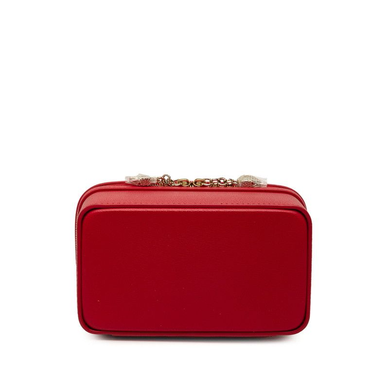 Bvlgari Serpenti Jewelry Box Leather 2way Shoulder Bag