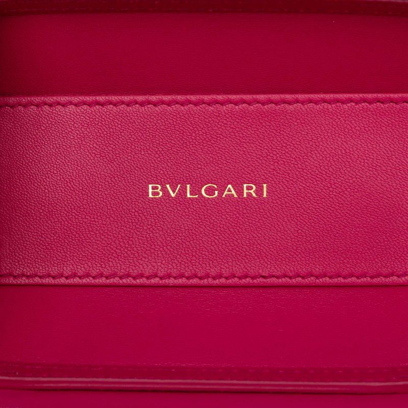 Bvlgari Serpenti Jewelry Box Leather 2way Shoulder Bag