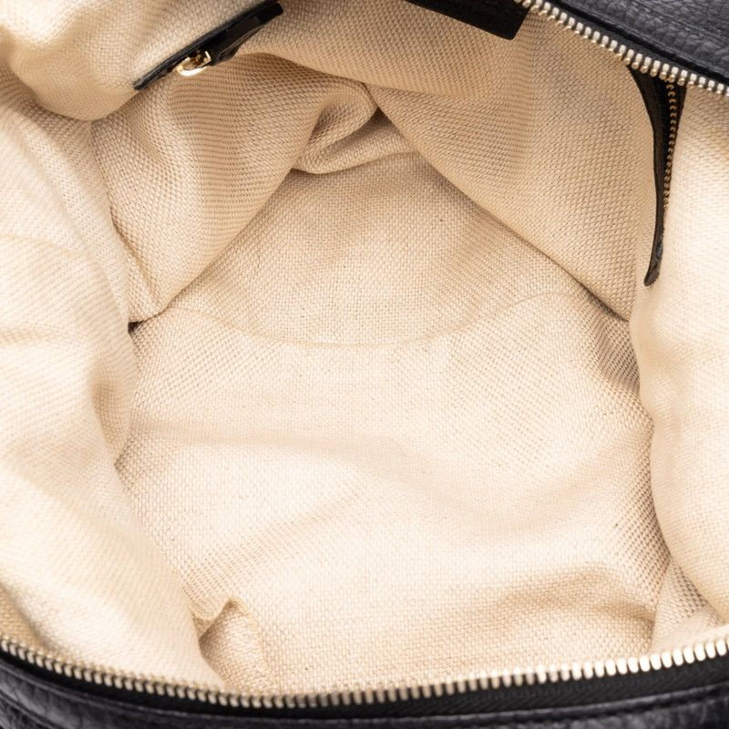Gucci Soho Interlocking G Leather Shoulder Bag