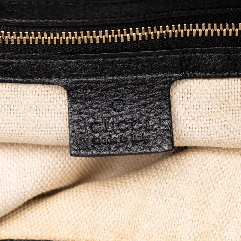 Gucci Soho Interlocking G Leather Shoulder Bag
